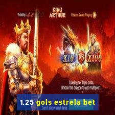 1.25 gols estrela bet